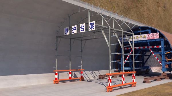 商都县隧道施工动画制作公司 - 隧道施工工艺和施工方法 - 隧道施工汇报动画视频 - bim 工程施工动画